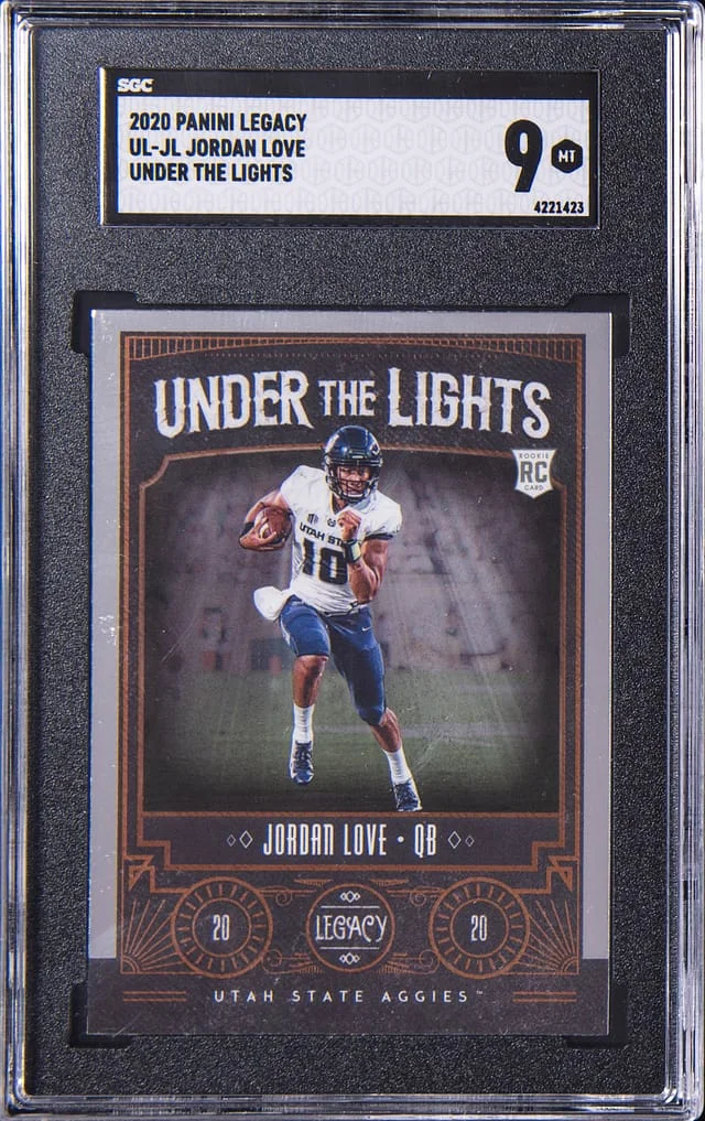 2020 Panini Jordan Love Legacy Under The Lights #UL-JL card image