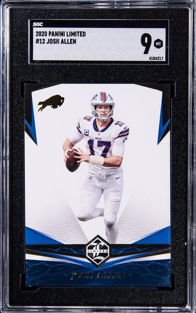 2020 Panini Josh Allen Limited #12 card image