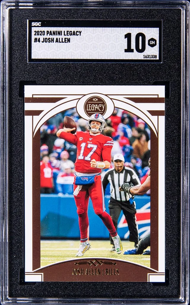 2020 Panini Josh Allen Legacy #4 card image
