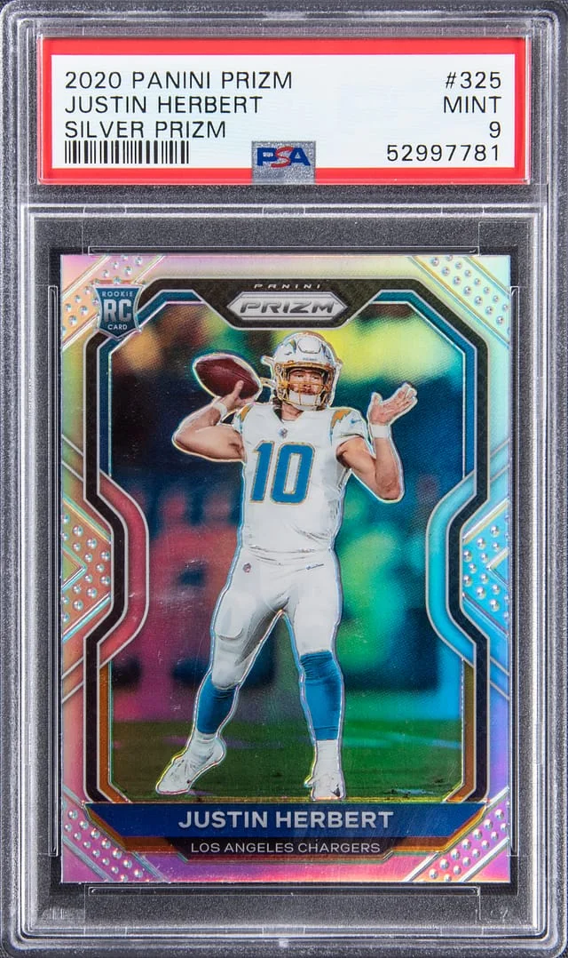 2020 Panini Justin Herbert #325 card image