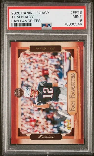2020 Panini Legacy Fan Favorites Fftb Tom Brady #no-number card image
