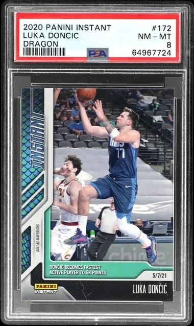 2020 Panini Luka Doncic Instant Dragon #172 card image