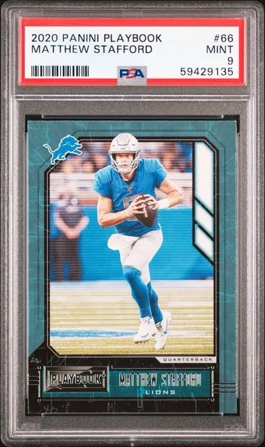 2020 Panini Matthew Stafford Playbook #66 card image