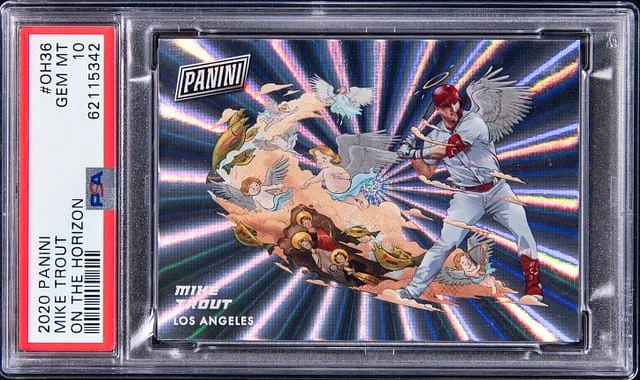 2020 Panini Mike Trout On the Horizon #OH36 card image