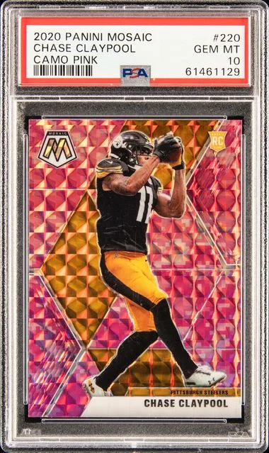 2020 Panini Mosaic Chase Claypool #220 card image