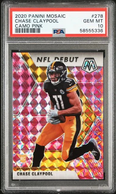 2020 Panini Mosaic Chase Claypool #278 card image