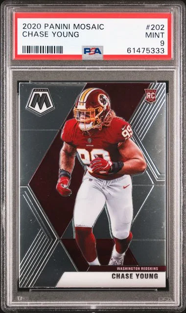 2020 Panini Mosaic Chase Young #202 card image