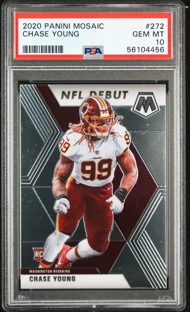 2020 Panini Mosaic Chase Young #272 card image