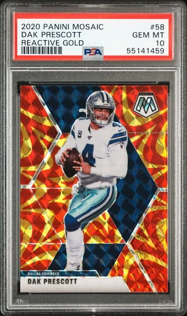 2020 Panini Mosaic Dak Prescott #58 card image