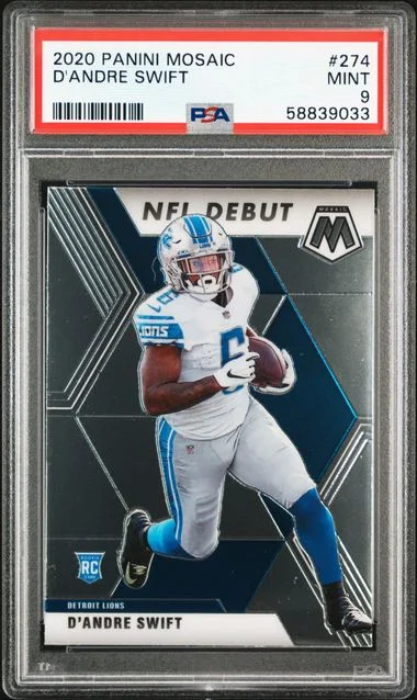 2020 Panini Mosaic D'Andre Swift #274 card image