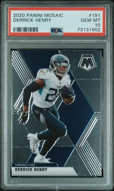 2020 Panini Mosaic Derrick Henry #191 card image