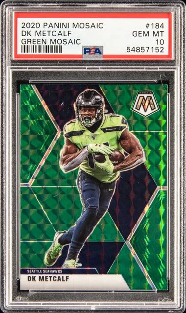 2020 Panini Mosaic Dk Metcalf #184 card image