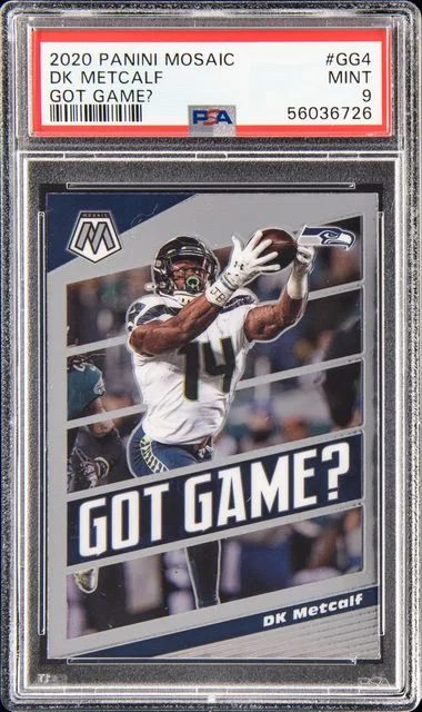 2020 Panini Mosaic Dk Metcalf Got Game? #Gg4 card image