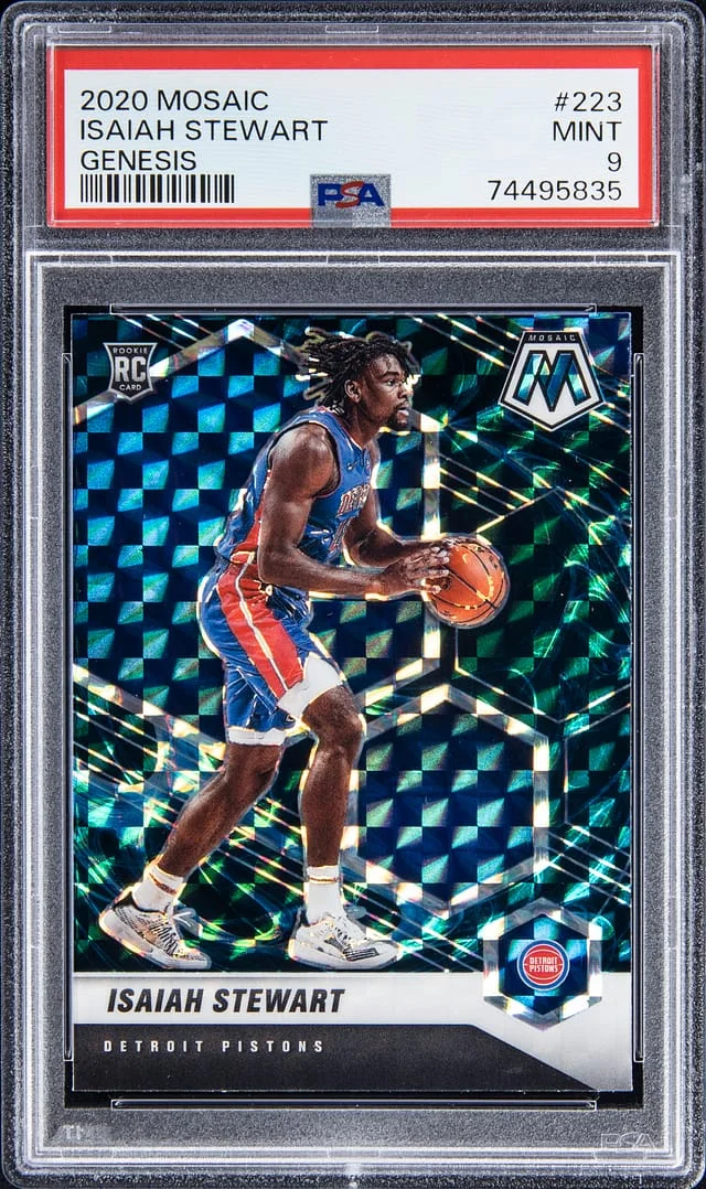2020 Panini Mosaic Isaiah Stewart Genesis #223 card image