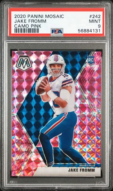 2020 Panini Mosaic Jake Fromm Mosaic #242 card image
