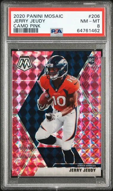 2020 Panini Mosaic Jerry Jeudy #206 card image