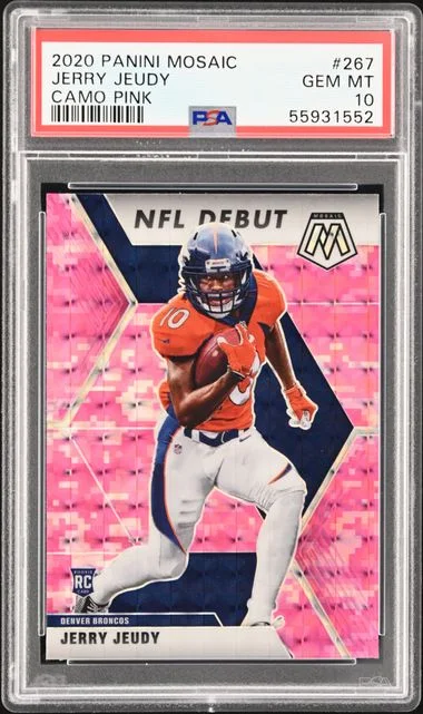 2020 Panini Mosaic Jerry Jeudy #267 card image