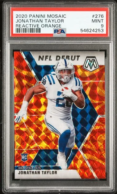 2020 Panini Mosaic Jonathan Taylor #276 card image