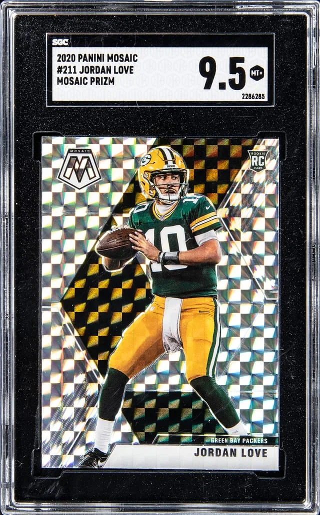2020 Panini Mosaic Jordan Love #211 card image