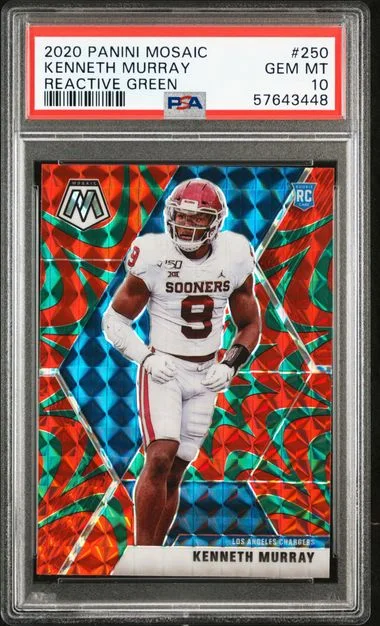 2020 Panini Mosaic Kenneth Murray #250 card image