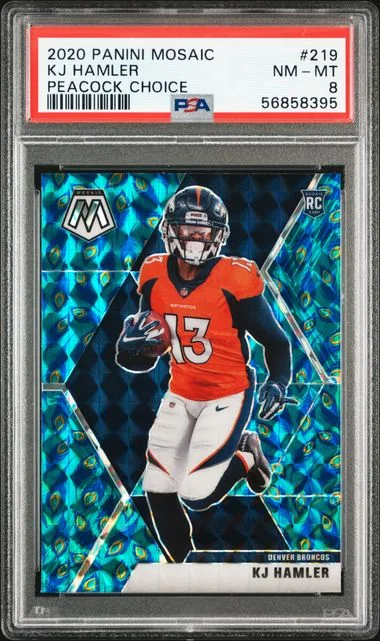 2020 Panini Mosaic Kj Hamler #219 card image