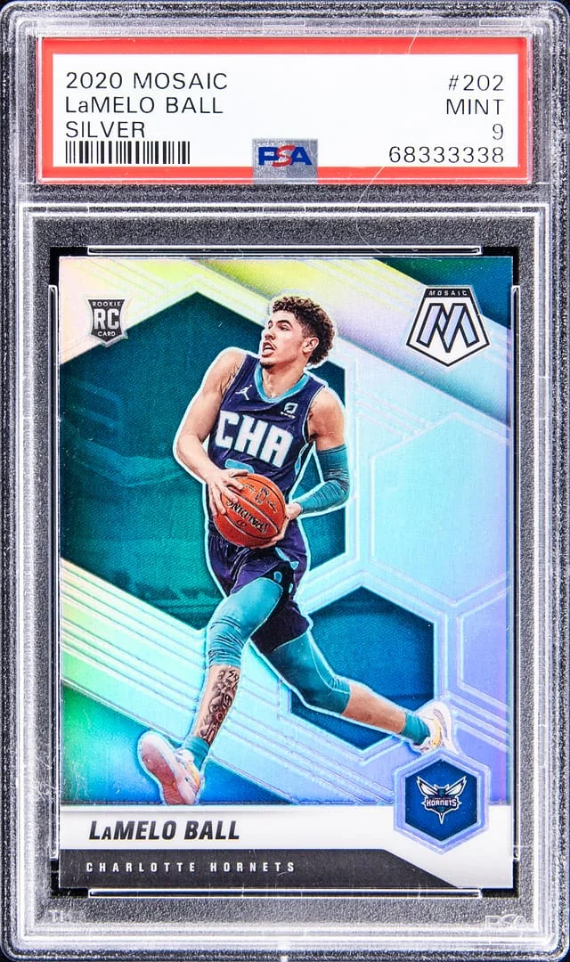 2020 Panini Mosaic LeMelo Ball Silver #202 card image