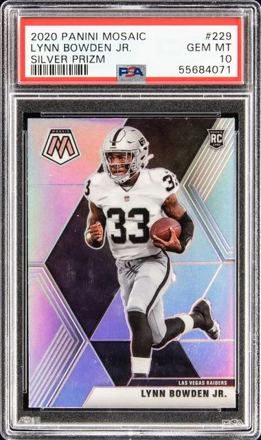 2020 Panini Mosaic Lynn Bowden Jr. Silver Prizm #229 card image