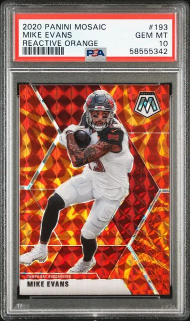 2020 Panini Mosaic Mike Evans #193 card image