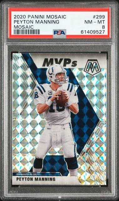 2020 Panini Mosaic Peyton Manning Mosaic #299 card image