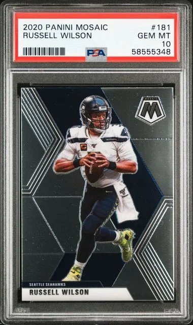 2020 Panini Mosaic Russell Wilson #181 card image