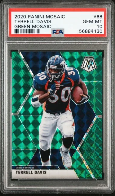2020 Panini Mosaic Terrell Davis #68 card image