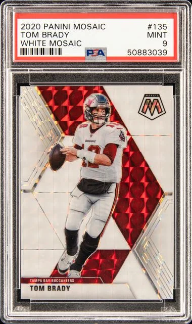 2020 Panini Mosaic Tom Brady #135 card image
