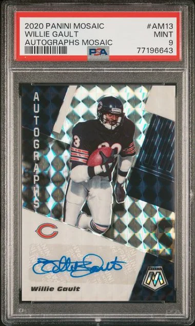 2020 Panini Mosaic Willie Gault Autographs Mosaic #AM13 card image