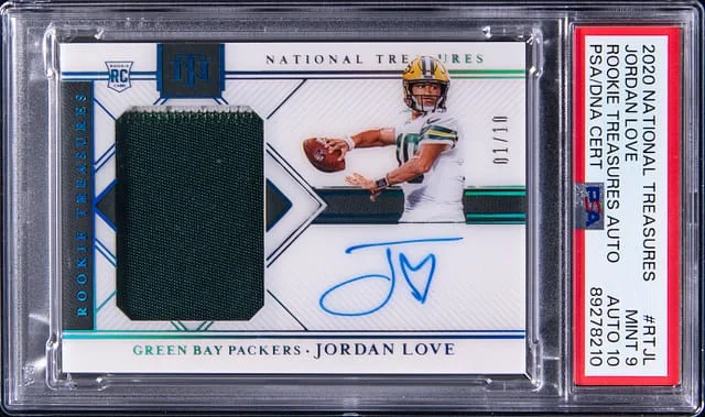 2020 Panini National Treasures Jordan Love Treasures #RT-JL card image