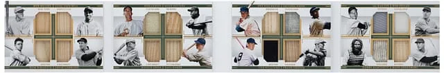 2020 Panini National Treasures Multi-Player Relic Booklet #161-LG card image
