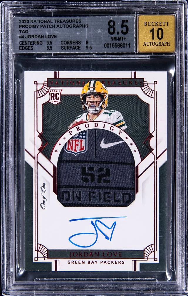 2020 Panini National Treasures Prodigy #no-number card image
