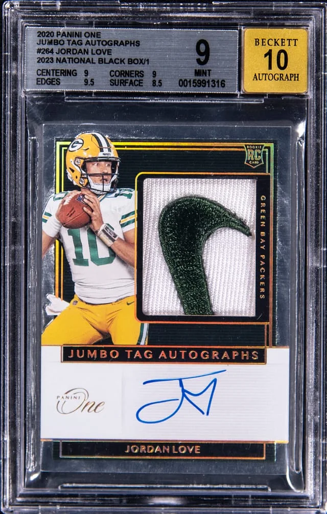 2020 Panini One Jumbo #no-number card image