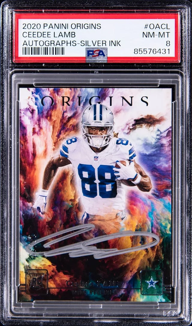 2020 Panini Origins CeeDee Lamb Autographs Silver Ink #OA-CL card image