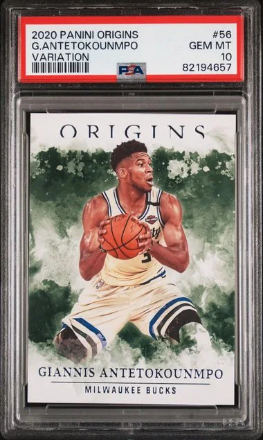 2020 Panini Origins Giannis Antetokounmpo Variation #56 card image