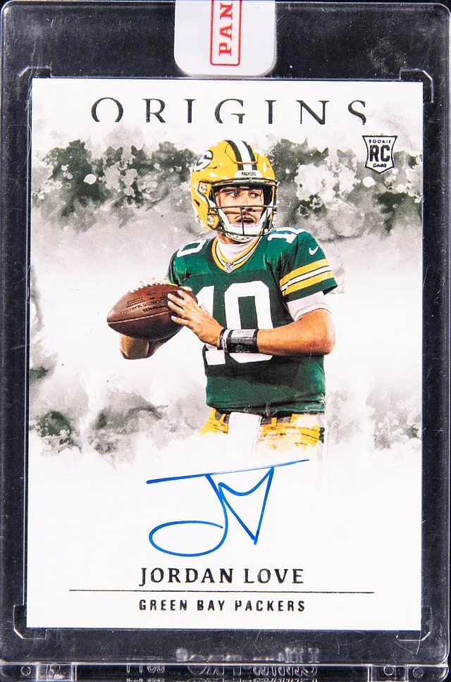 2020 Panini Origins Jordan Love Autograph #RA-JL card image