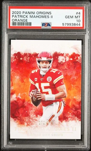 2020 Panini Origins Patrick Mahomes II #4 card image