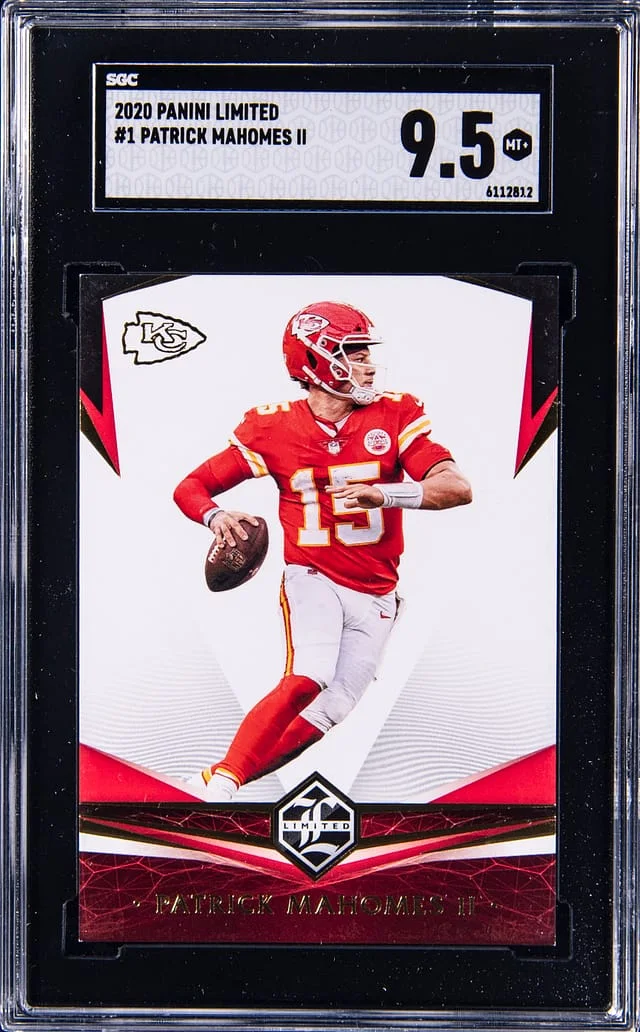 2020 Panini Patrick Mahomes II Limited #1 card image