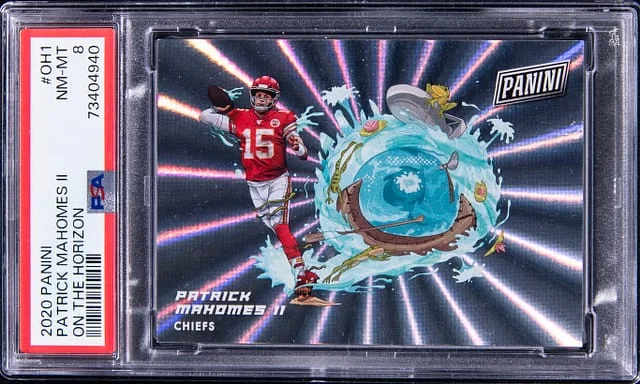 2020 Panini Patrick Mahomes II On The Horizon #OH-1 card image