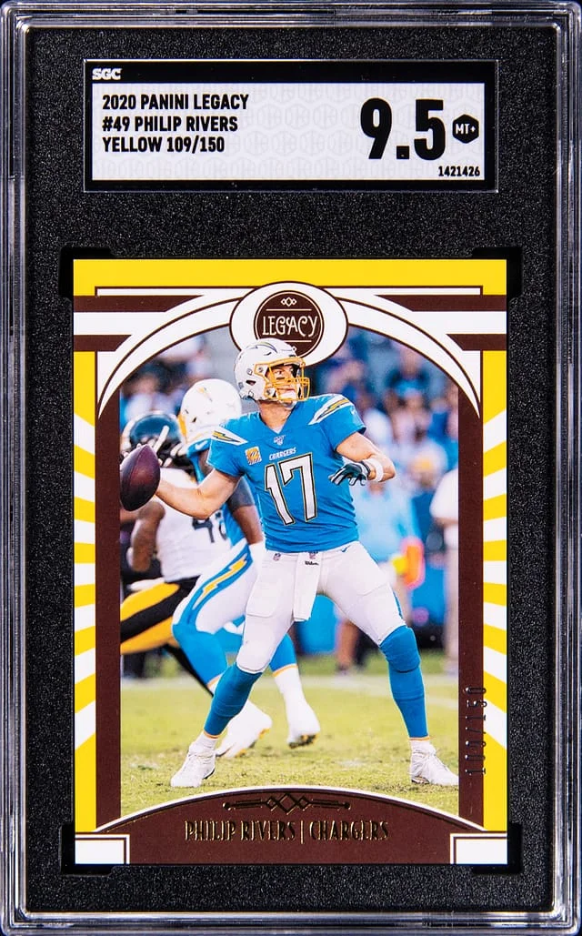 2020 Panini Philip Rivers Legacy Yellow #49 card image