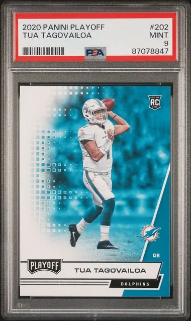 2020 Panini Playoff Tua Tagovailoa #202 card image