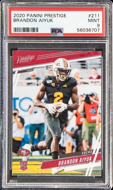 2020 Panini Prestige Brandon Aiyuk #211 card image