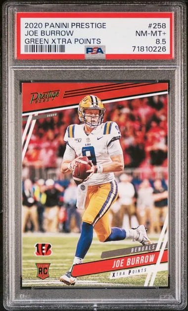 2020 Panini Prestige Joe Burrow #258 card image