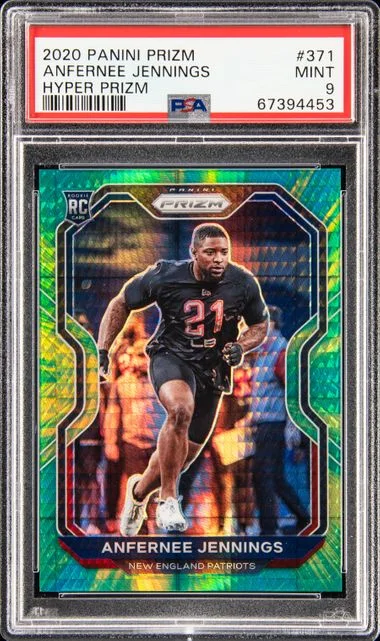 2020 Panini Prizm Anfernee Jennings Hyper Prizm #371 card image