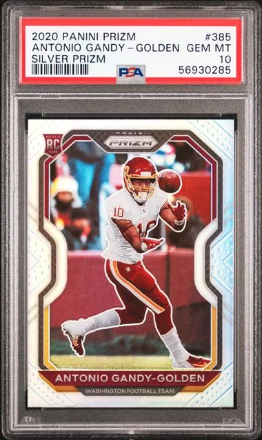 2020 Panini Prizm Antonio Gandy-Golden #385 card image