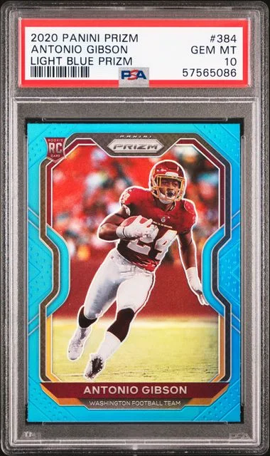 2020 Panini Prizm Antonio Gibson #384 card image